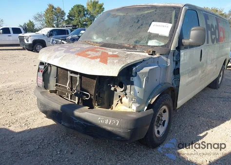 2012 Chevrolet Express 2500 Work Van из США, поврежденный, VIN 1GCWGGCG1C1187870